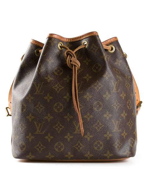 louis vuitton bucket bag used